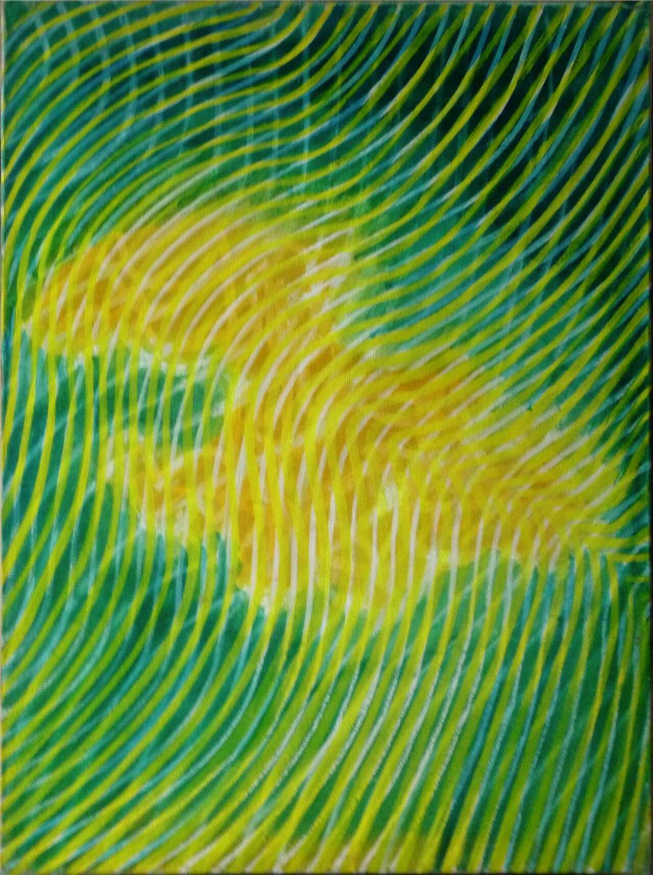 Sans titre, 1967 acrylique sur toile73 x 54 cm