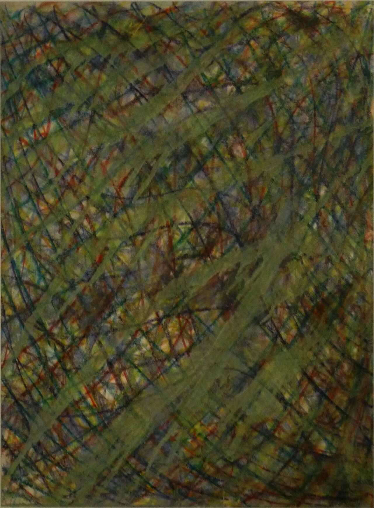 alba, 1961 technique mixte sur papier 65 x 48 cm