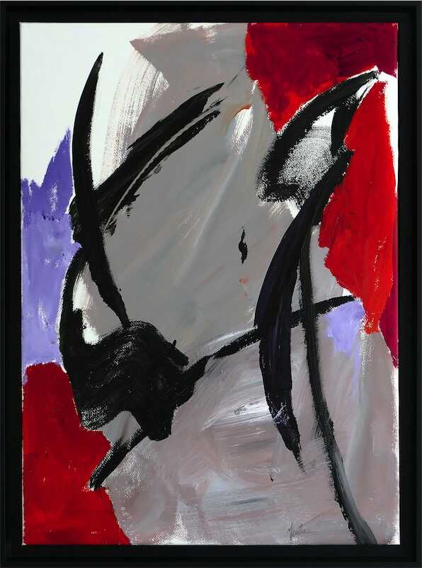 Sandkat4X4 Sans titre, 2000 acrylique sur papier marouflé sur toile 76 x 56,5 cm