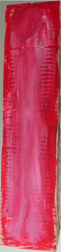 Sandkat4X4 Sans titre, 1988 acrylique sur carton 50 x 34 x 12 cm