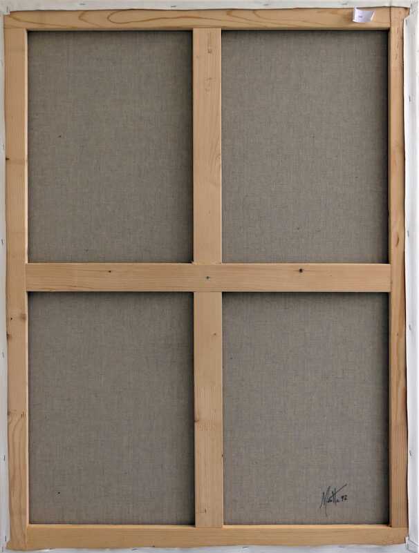 Sandkat4X4 Sans titre, 1992 acrylique sur toile  130 x 97 cm